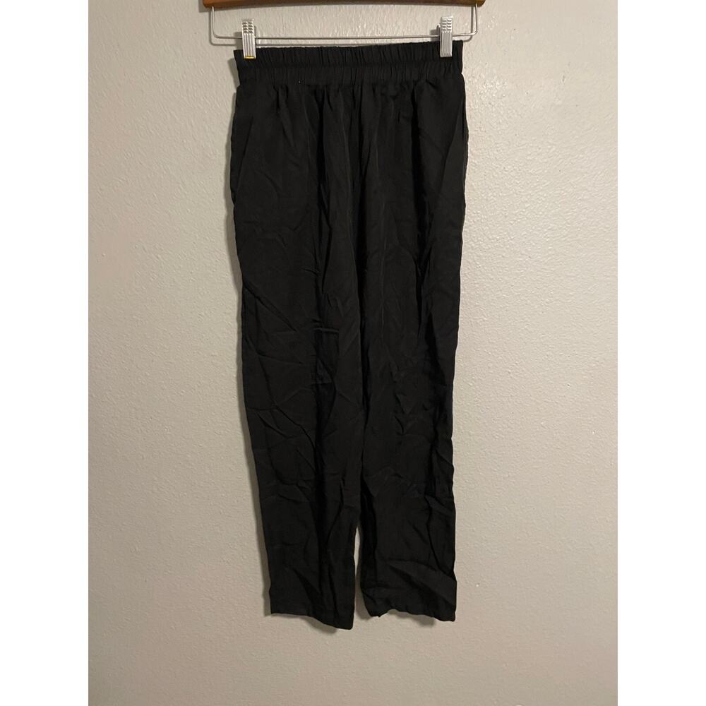 Sotela Womens Pants Size 1 US Small Black Pull On Straight Minimalist Neutral